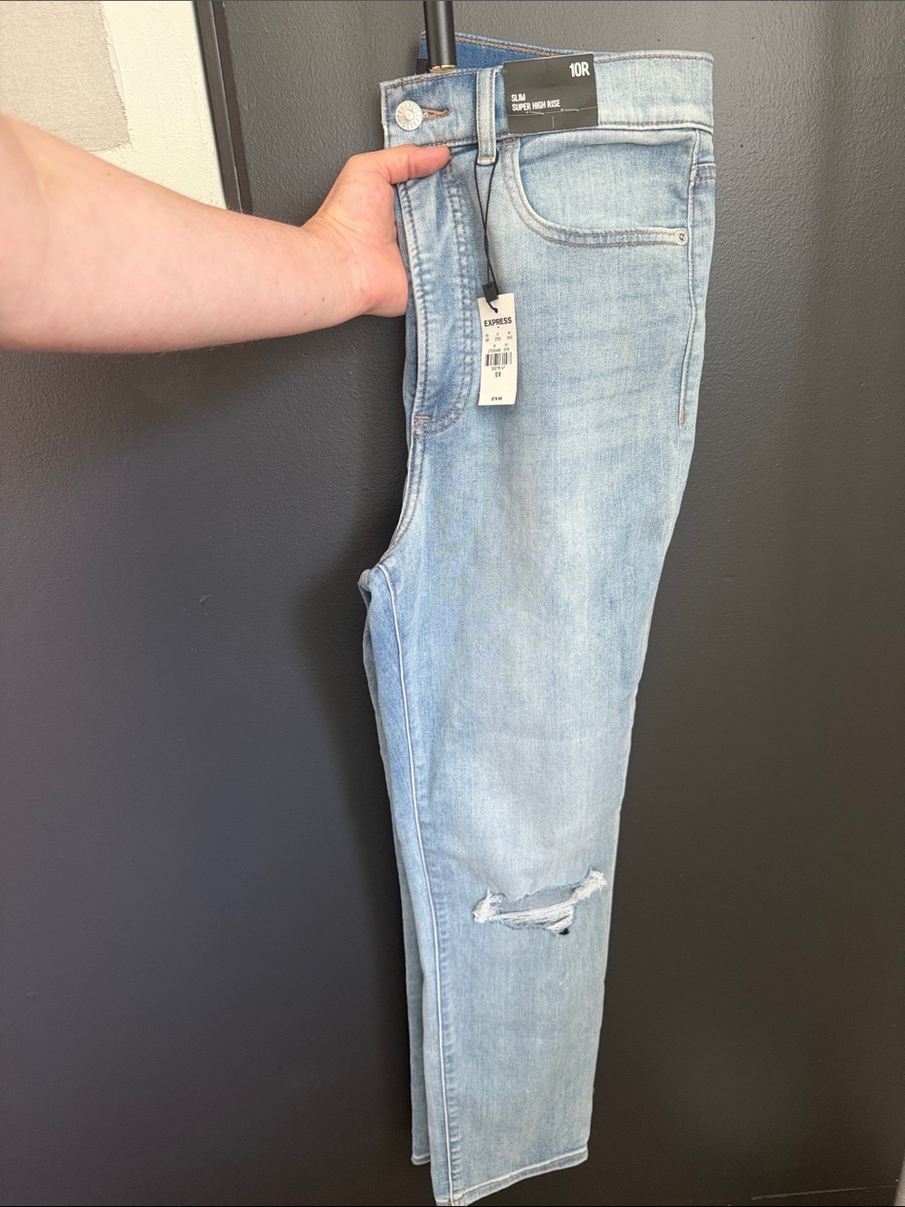 Express Light Wash Skinny Jeans - Women